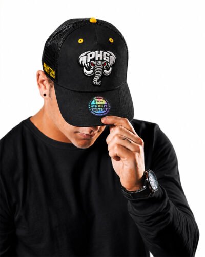 🖤💛 PAHANG STATE BASEBALL CAP — BLACK