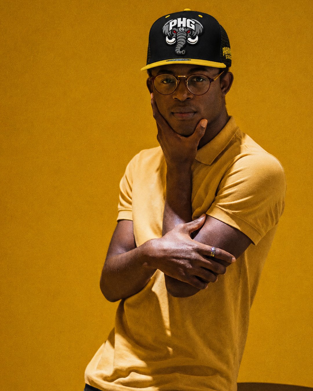 PAHANG STATE SNAPBACK — BLACK & YELLOW