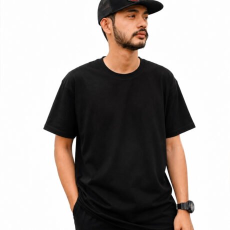🔥 GUAX BASEBALL CAP — logo red BLACK