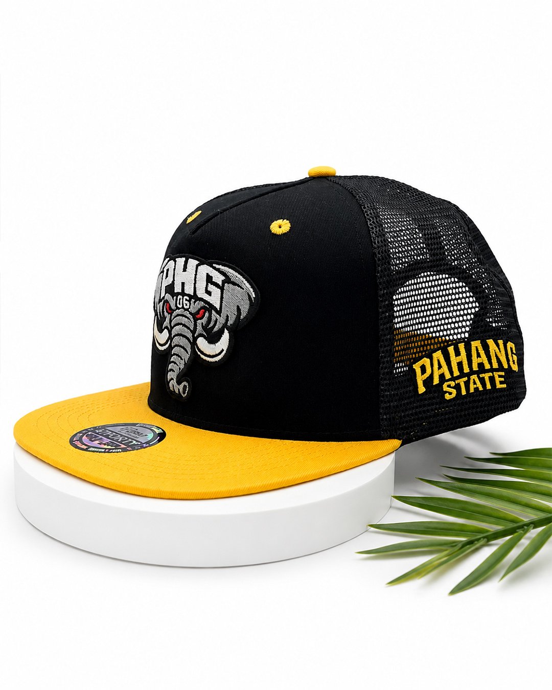PAHANG STATE SNAPBACK — BLACK & YELLOW - Image 4