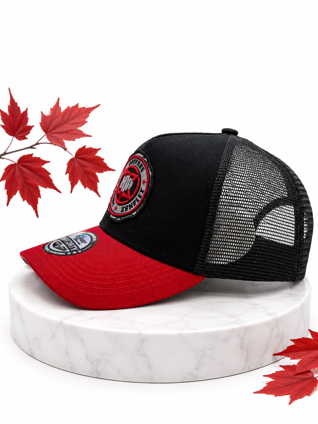 GUAX BASEBALL CAP — RED BRIM - Image 3