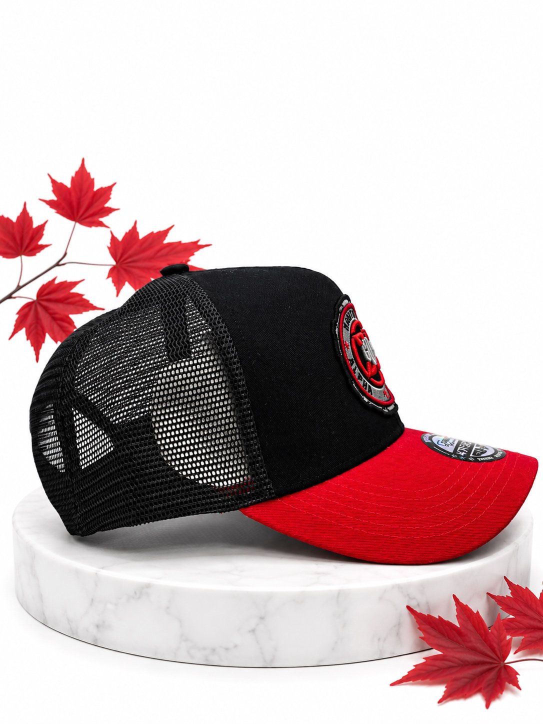 GUAX BASEBALL CAP — RED BRIM - Image 6