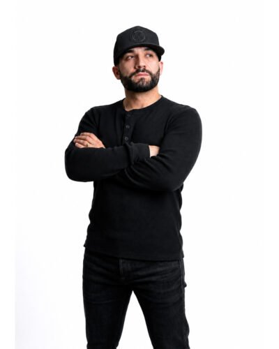 GUAX BASEBALL CAP — BLACK